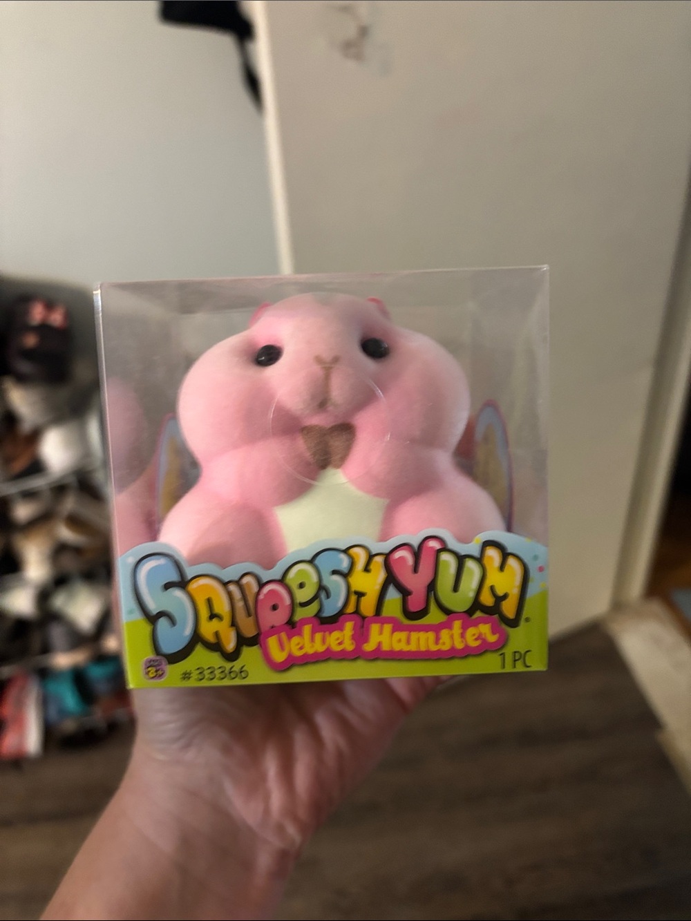 PINK VELVET HAMSTER